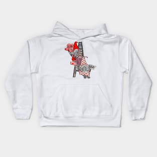 Valentines Day Gifts Cute Gnomes Love Matching Couple Kids Hoodie